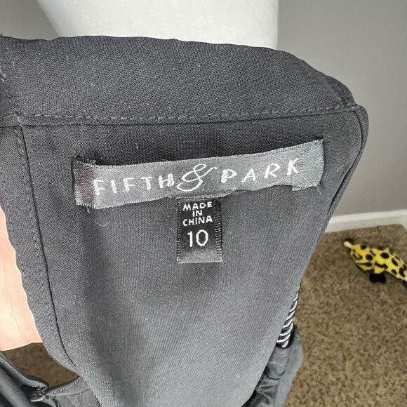 Fifth & park drape dress - Picture 2 of 3